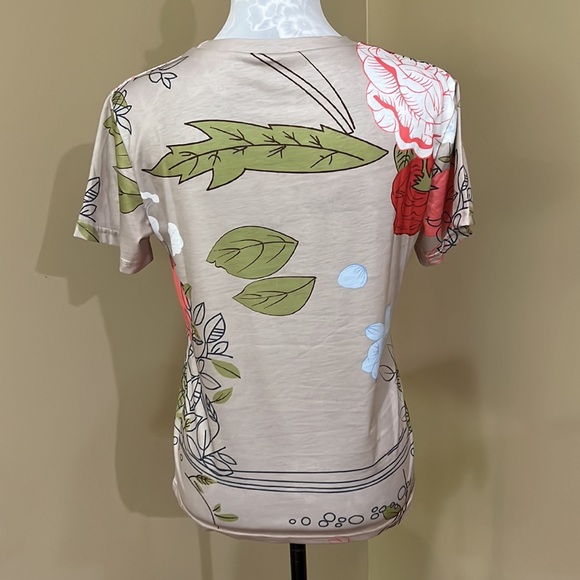 Black cat patchwork animation kitty summer shirt size small - Picture 4 of 7